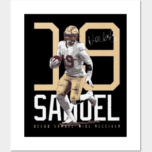 Deebo Samuel San Francisco Bold Number Posters and Art